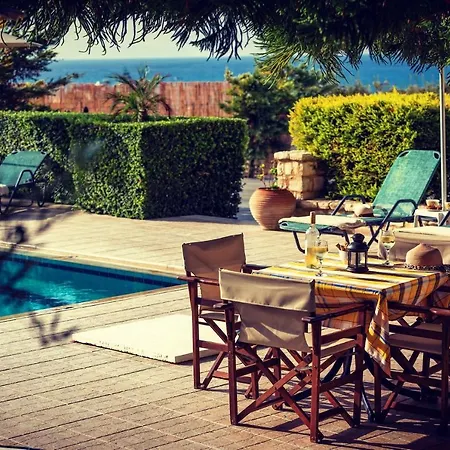 Exclusive Crete Argiris 4 Bedroom Private Pool Sea View Rethymnon Villa *
