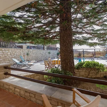Villa Exclusive Crete Argiris 4 Bedroom Private Pool Sea View Rethymnon Asztéri