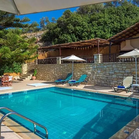 Villa Exclusive Crete Argiris 4 Bedroom Private Pool Sea View Rethymnon